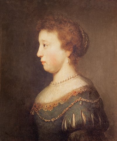 Portret kobiety autorstwa Rembrandt van Rijn