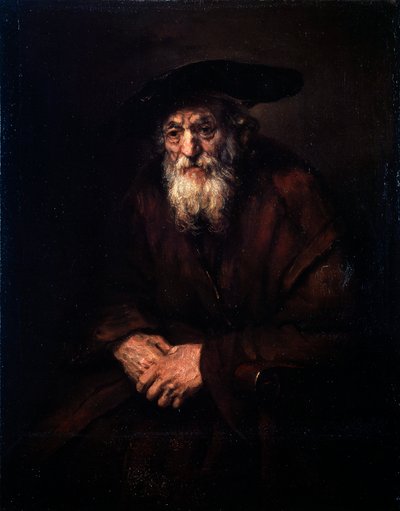 Portret starego Żyda, 1654. autorstwa Rembrandt van Rijn