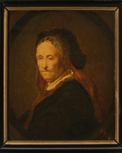Portret matki Rembrandta () autorstwa Rembrandt van Rijn