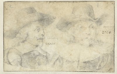 Portrety Cornelisa de Graeffa i Fransa Banningha Cocq autorstwa Rembrandt van Rijn