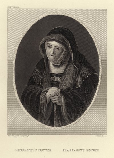 Matka Rembrandta autorstwa Rembrandt van Rijn