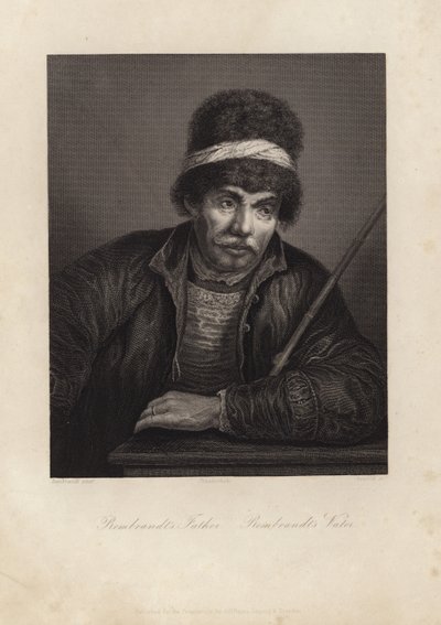 Ojciec Rembrandta autorstwa Rembrandt van Rijn