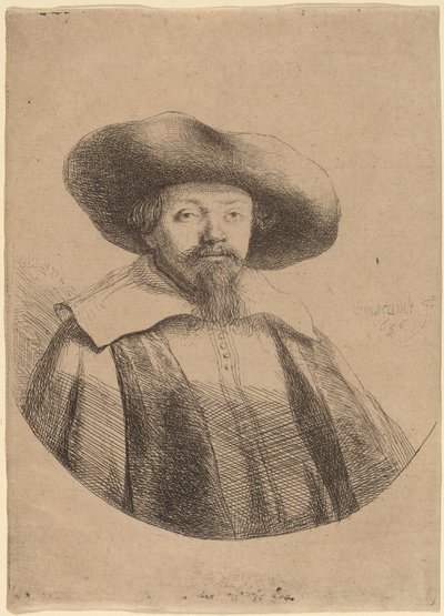 Samuel Menasses ben Israel autorstwa Rembrandt van Rijn