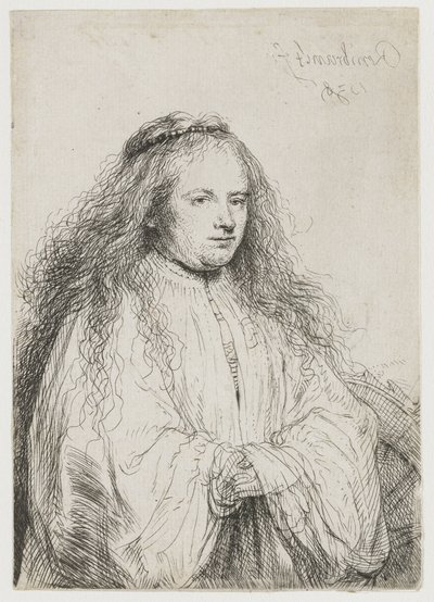 Saskia jako św Katarzyny Aleksandryjskiej Św Katarzyna („Mała żydowska panna młoda”) autorstwa Rembrandt van Rijn