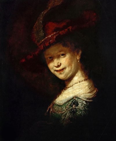 Saskia van Uylenburgh jako dziewczynka, 1633 r. autorstwa Rembrandt van Rijn