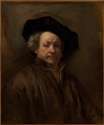 Autoportret. 1660 autorstwa Rembrandt van Rijn