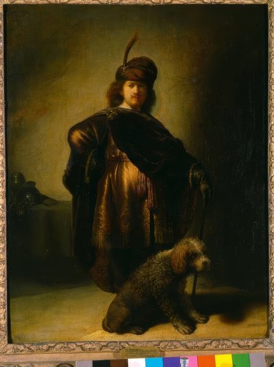 Autoportret w orientalnym stroju autorstwa Rembrandt van Rijn