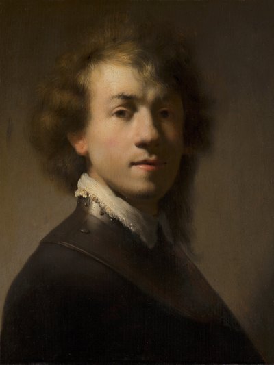 Autoportret, 1629 autorstwa Rembrandt van Rijn