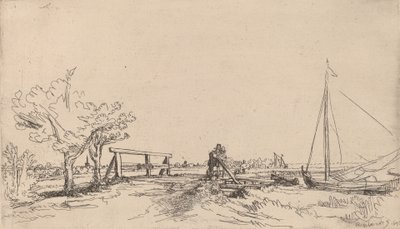 Most Sześciu, 1645. autorstwa Rembrandt van Rijn