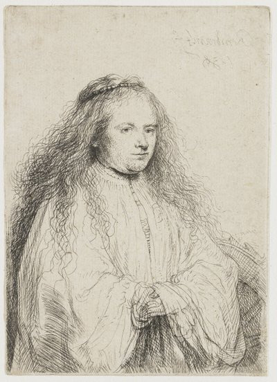 Św. Katarzyna („mała żydowska panna młoda”) autorstwa Rembrandt van Rijn