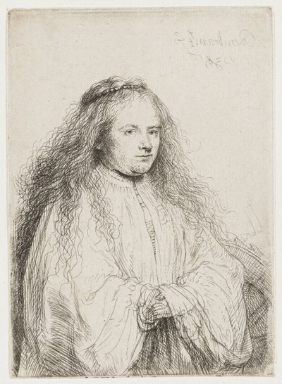 Św. Katarzyna („mała żydowska panna młoda”) autorstwa Rembrandt van Rijn
