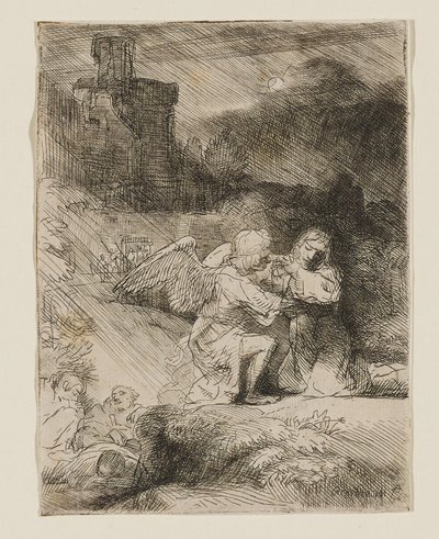 Męka w Ogrodzie autorstwa Rembrandt van Rijn