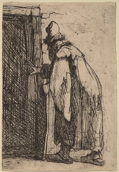 Ślepota Tobiasza: szkic autorstwa Rembrandt van Rijn