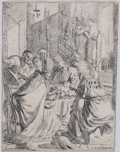 Obrzezanie, ca. 1625., ca. 1625. autorstwa Rembrandt van Rijn