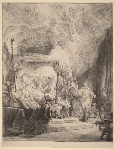 Śmierć Matki Boskiej autorstwa Rembrandt van Rijn