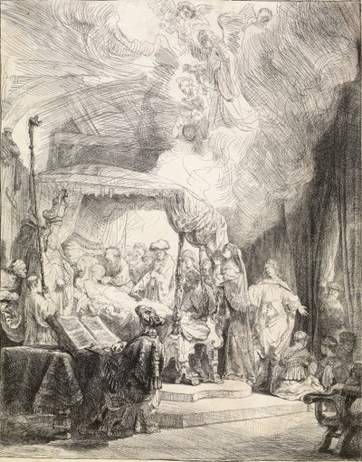 Śmierć Dziewicy, 1639 autorstwa Rembrandt van Rijn