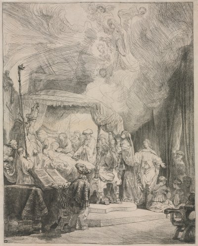 Śmierć Dziewicy, 1639. autorstwa Rembrandt van Rijn