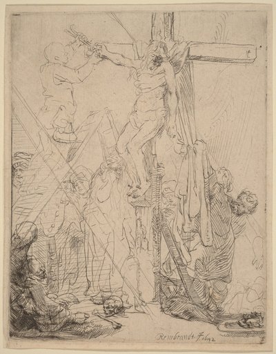 Zjęcie z krzyża: szkic autorstwa Rembrandt van Rijn