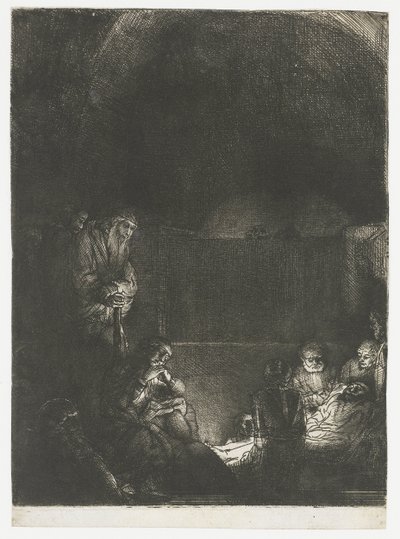 Złożenie do grobu autorstwa Rembrandt van Rijn