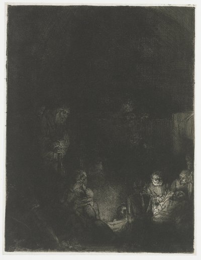Złożenie do grobu autorstwa Rembrandt van Rijn