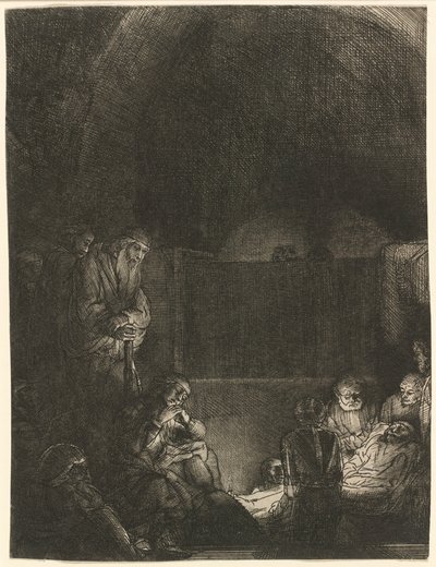Złożenie do grobu autorstwa Rembrandt van Rijn