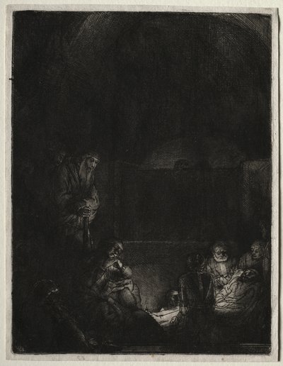 Złożenie do grobu, c. 1654. autorstwa Rembrandt van Rijn