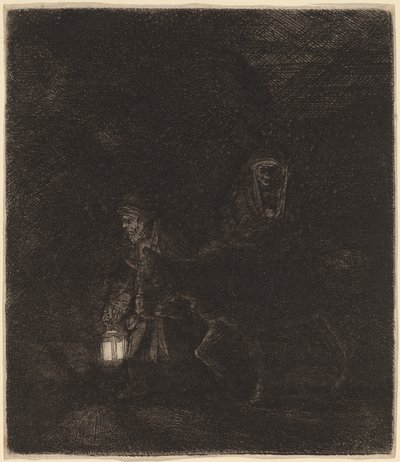 Ucieczka do Egiptu autorstwa Rembrandt van Rijn