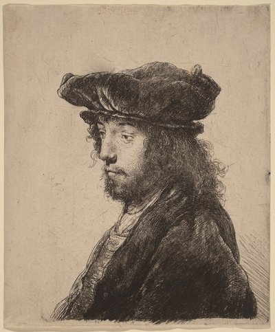 Czwarta Głowa Orientu autorstwa Rembrandt van Rijn