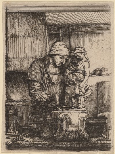 Złotnik autorstwa Rembrandt van Rijn