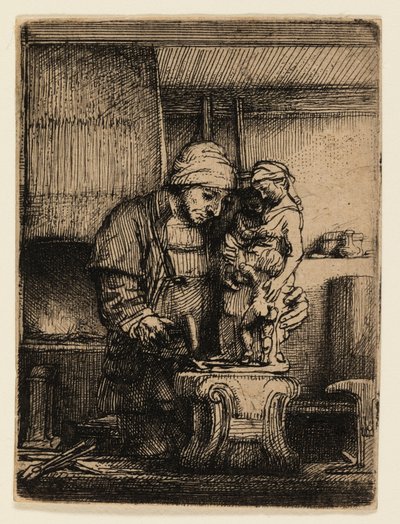 Złotnik autorstwa Rembrandt van Rijn