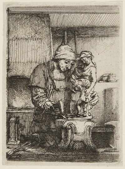 Złotnik autorstwa Rembrandt van Rijn