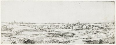 Pole Złotego Wagi, 1651 autorstwa Rembrandt van Rijn