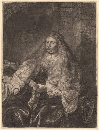 Wielka żydowska oblubienica autorstwa Rembrandt van Rijn