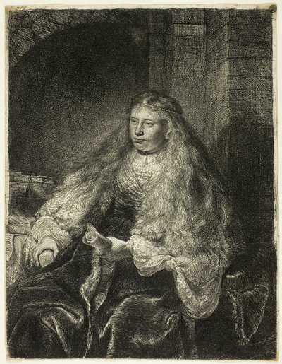 Wielka żydowska oblubienica autorstwa Rembrandt van Rijn