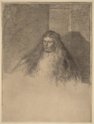 Wielka żydowska panna młoda autorstwa Rembrandt van Rijn
