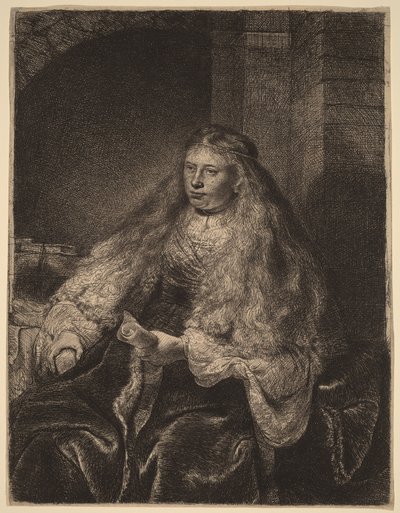 Wielka żydowska panna młoda autorstwa Rembrandt van Rijn