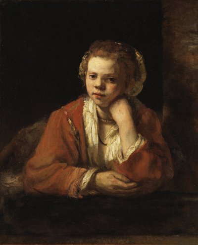 Pokojówka w kuchni autorstwa Rembrandt van Rijn