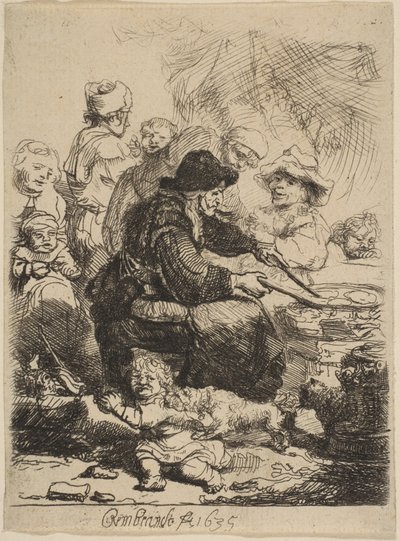 Kobieta Naleśnik, 1635. autorstwa Rembrandt van Rijn