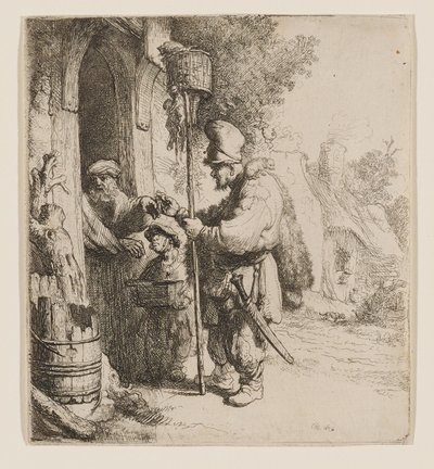 Sprzedawca trutki na szczury autorstwa Rembrandt van Rijn