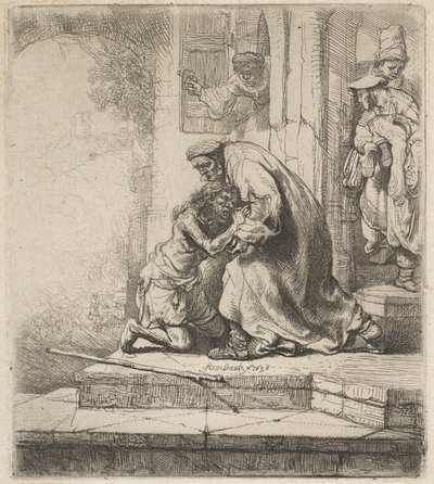 Powrót syna marnotrawnego, 1636. autorstwa Rembrandt van Rijn