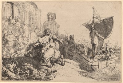 Statek fortuny autorstwa Rembrandt van Rijn