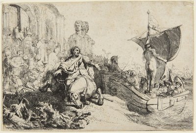 Statek Fortuny autorstwa Rembrandt van Rijn