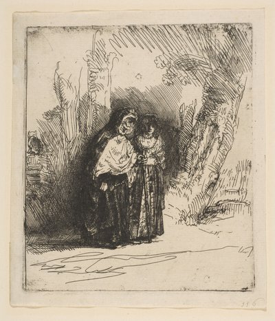 Hiszpańska Cyganka Preciosa, ca. 1642. autorstwa Rembrandt van Rijn