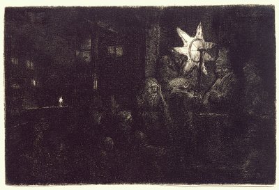 Gwiazda Królów autorstwa Rembrandt van Rijn