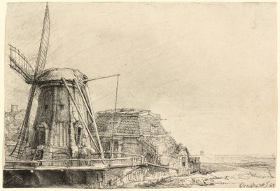 Wiatrak autorstwa Rembrandt van Rijn