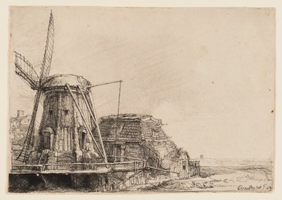 Wiatrak autorstwa Rembrandt van Rijn