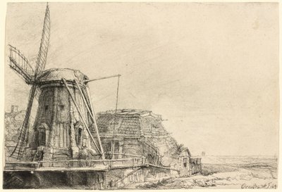 Wiatrak autorstwa Rembrandt van Rijn
