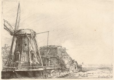 Wiatrak autorstwa Rembrandt van Rijn