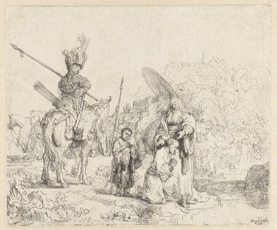 Chrzest eunucha autorstwa Rembrandt van Rijn