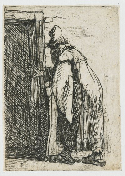 Ślepota Tobiasza: szkic autorstwa Rembrandt van Rijn